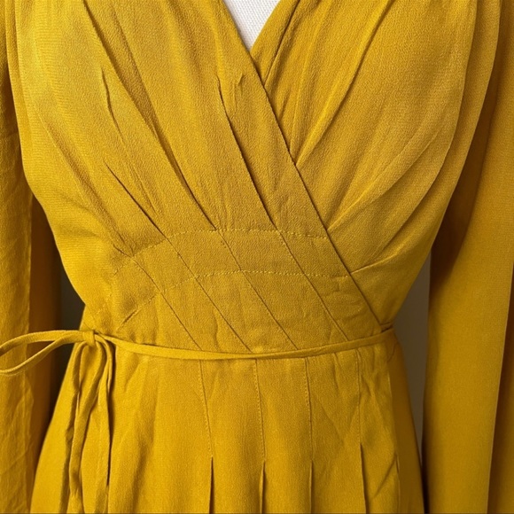 🥑Free People double life mini wrap dress, SZ small - Picture 4 of 9